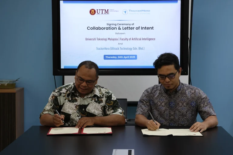 TrackerHero and UTM's Faculty of Artificial Intelligence Sign MoU